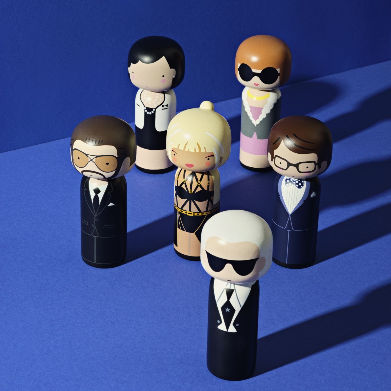 Lucie Kaas Dekofigur Kokeshi Doll Yves