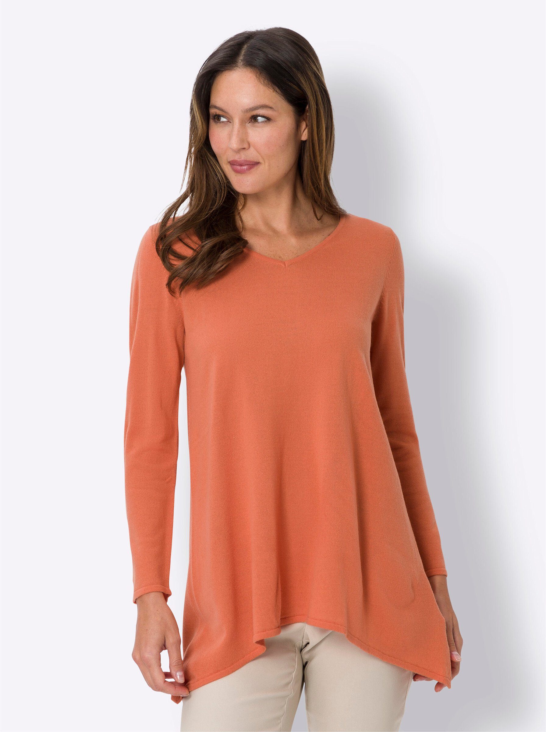 Strickpullover Longpullover