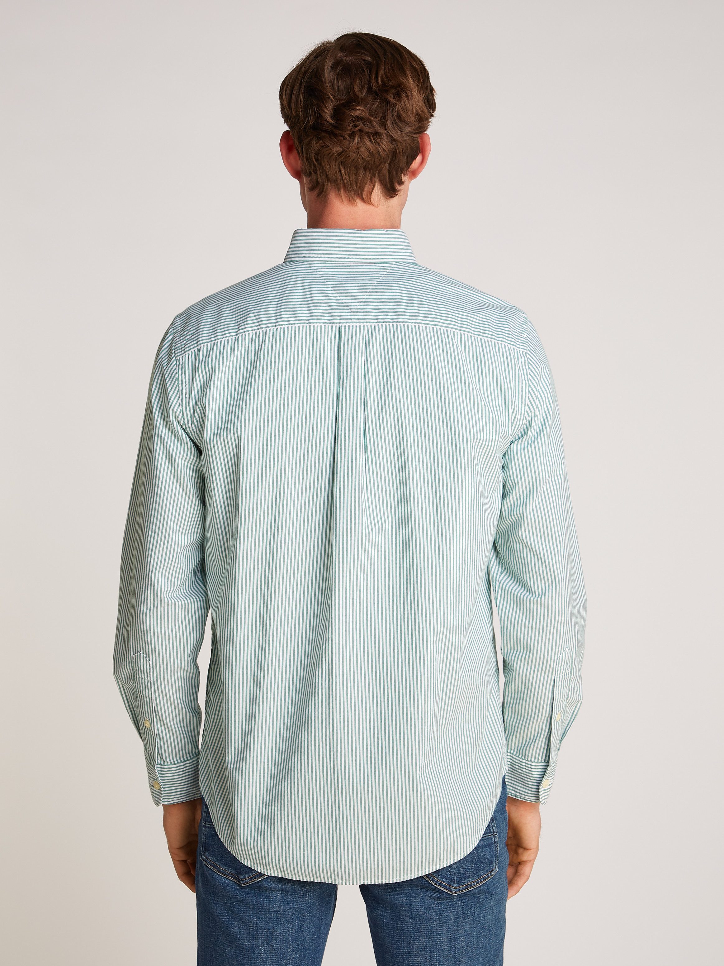 Tommy Hilfiger Langarmhemd FLEX POPLIN CLASSIC günstig online kaufen