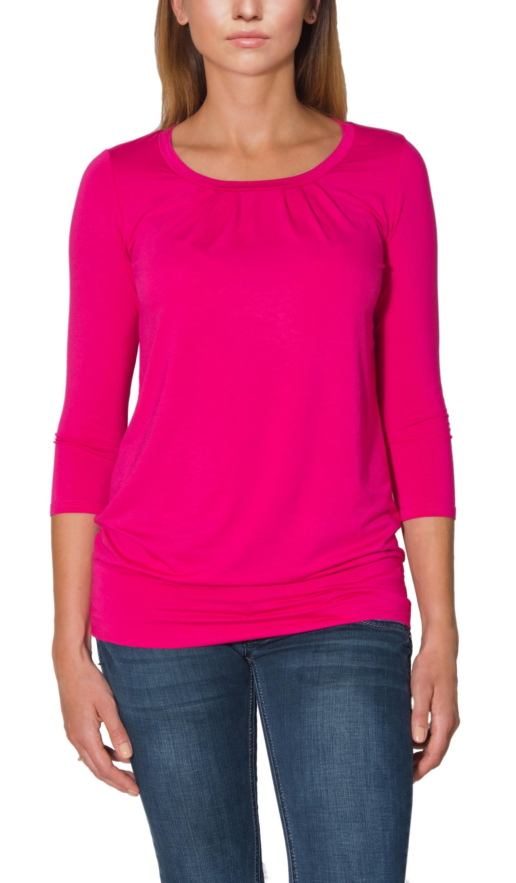 Alkato Longshirt Alkato Damen Viskose Shirt günstig online kaufen
