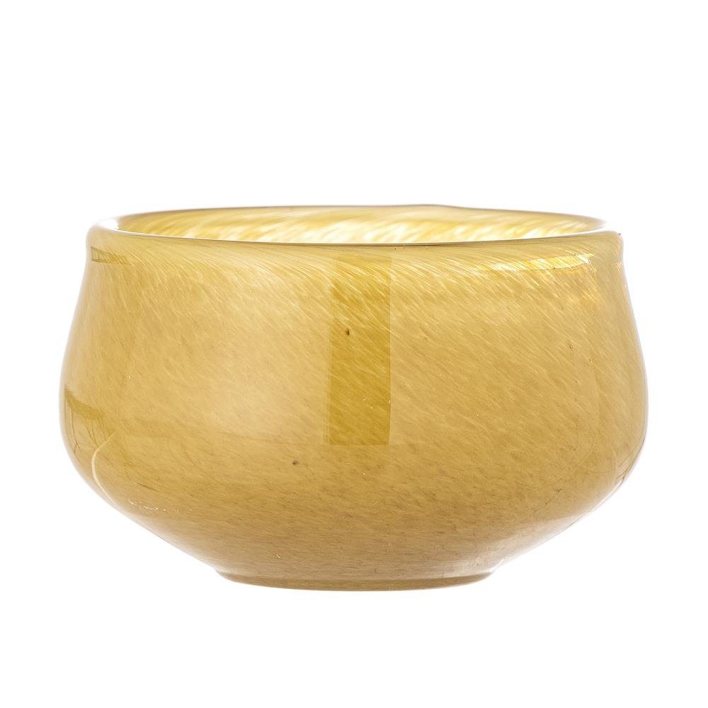 Bloomingville Teelichthalter Jose, in Gelb, 5cm, günstig online kaufen
