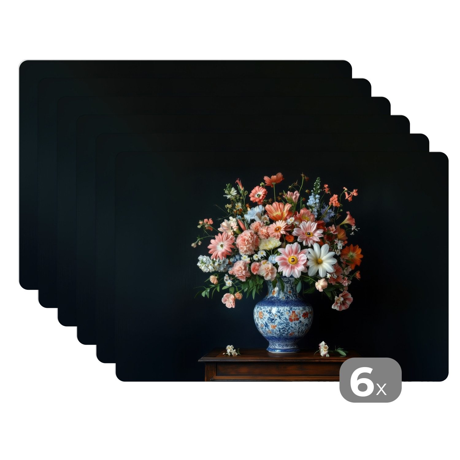 MuchoWow Platzset Holz - Vase - günstig online kaufen