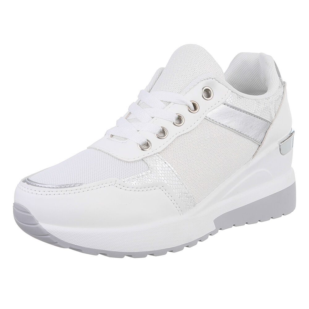 Ital-Design Damen Low-Top Freizeit Sneaker (88843435) Keilabsatz/Wedge Snea günstig online kaufen