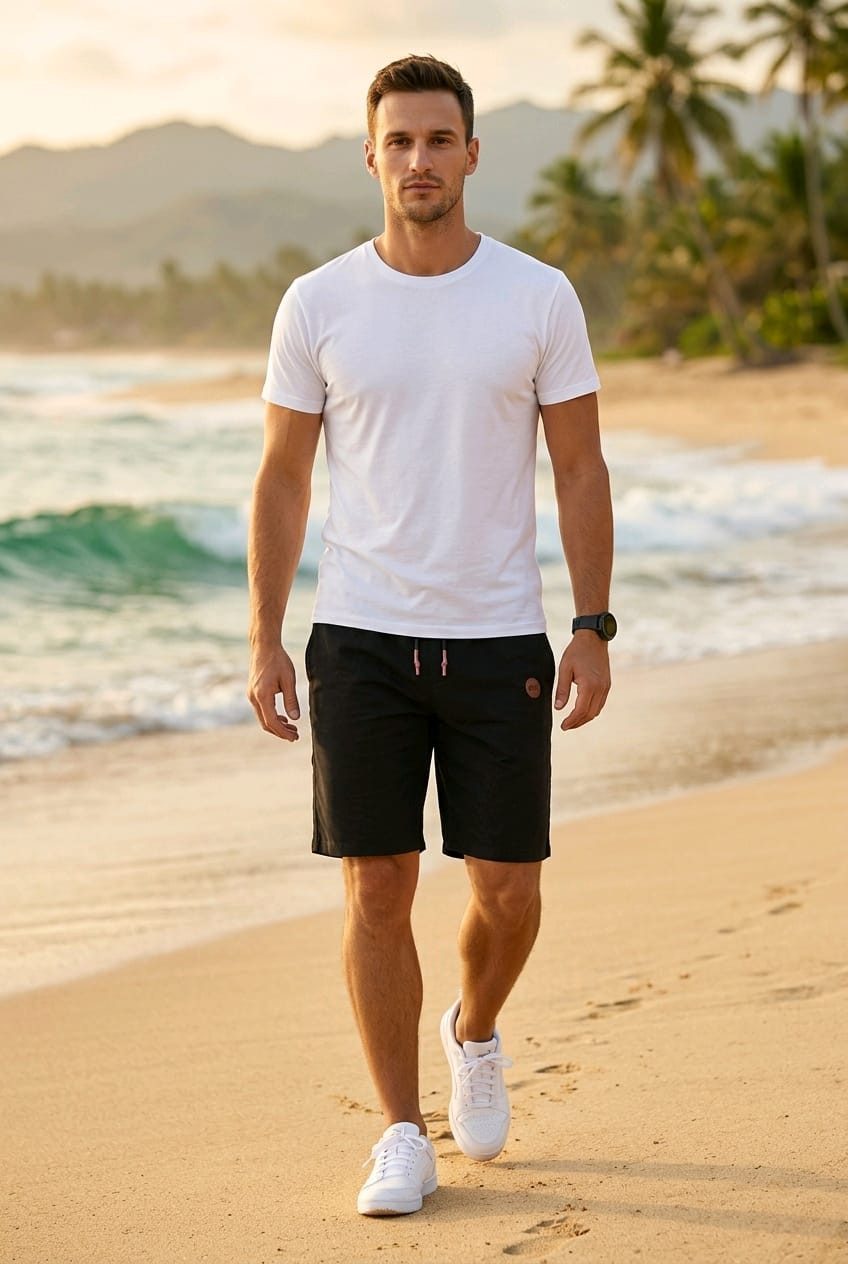 Reslad Sweatshorts Reslad Kurze Hosen Herren Sporthose RS-5096 (1-tlg., Jogginghose kurz Sporthose kurze Hose) Jogginghose kurz Laufhose Sweathose Trainingshose