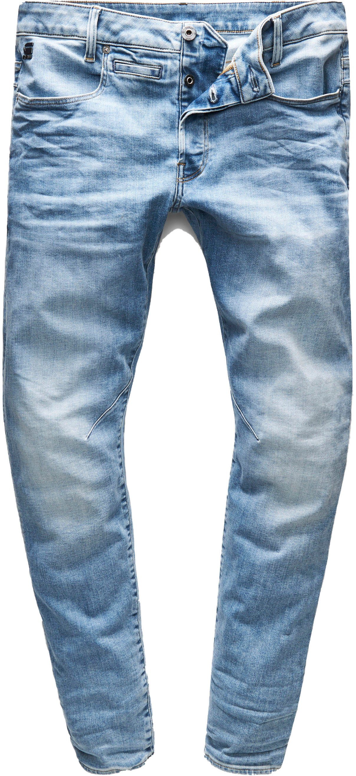 D-Staq Slim-fit-Jeans RAW 3D G-Star Slim light-blue Fit