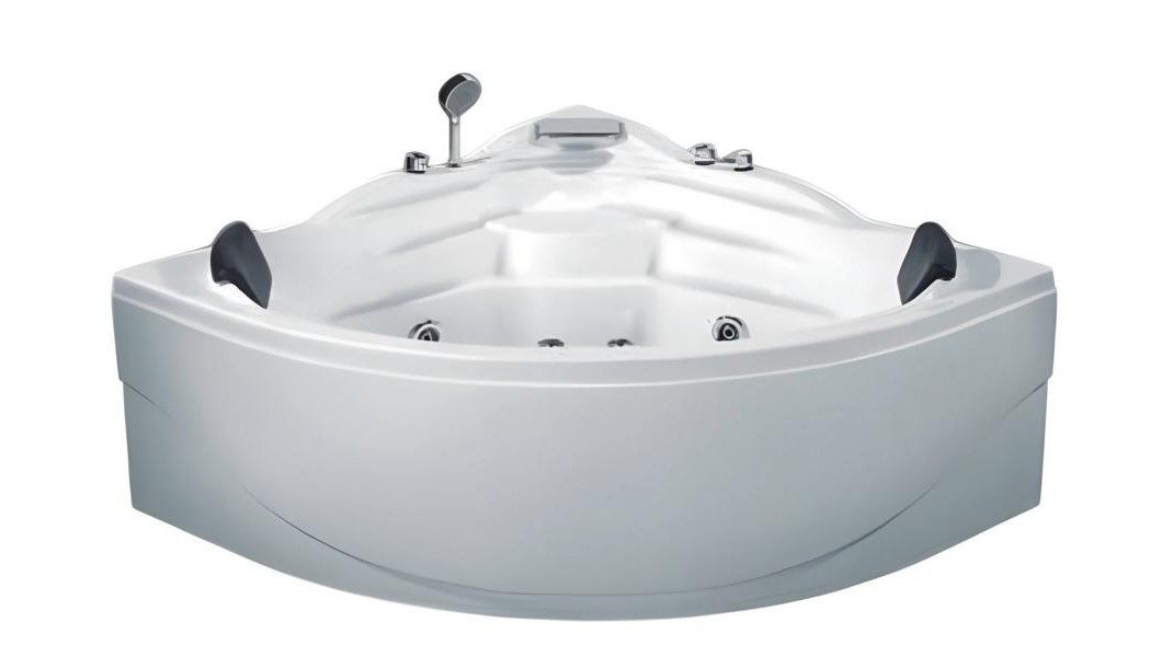 Xlmoebel Whirlpool-Badewanne XLMOEBEL Hydromassagewanne in Weiß, freistehend, Acryl, Made in Europa