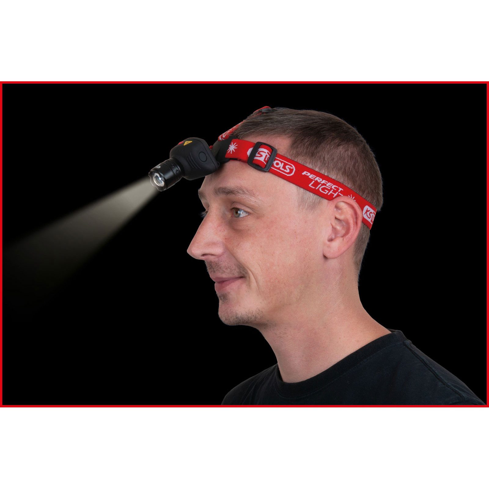Thumbnail - KS Tools Akku-Multifunktionswerkzeug KS TOOLS perfectLight Kopflampe mit Fokus 140 Lumen - 550.1238