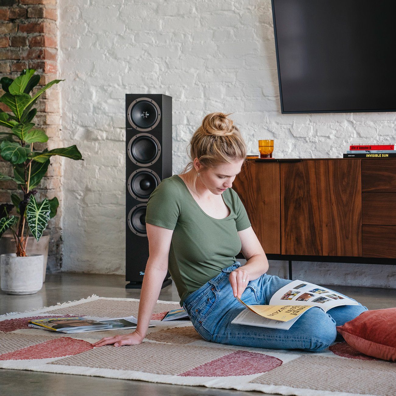 Teufel THEATER 500 Lautsprecher (Anschlussklemmen/Schraubklemmen, vergoldet)