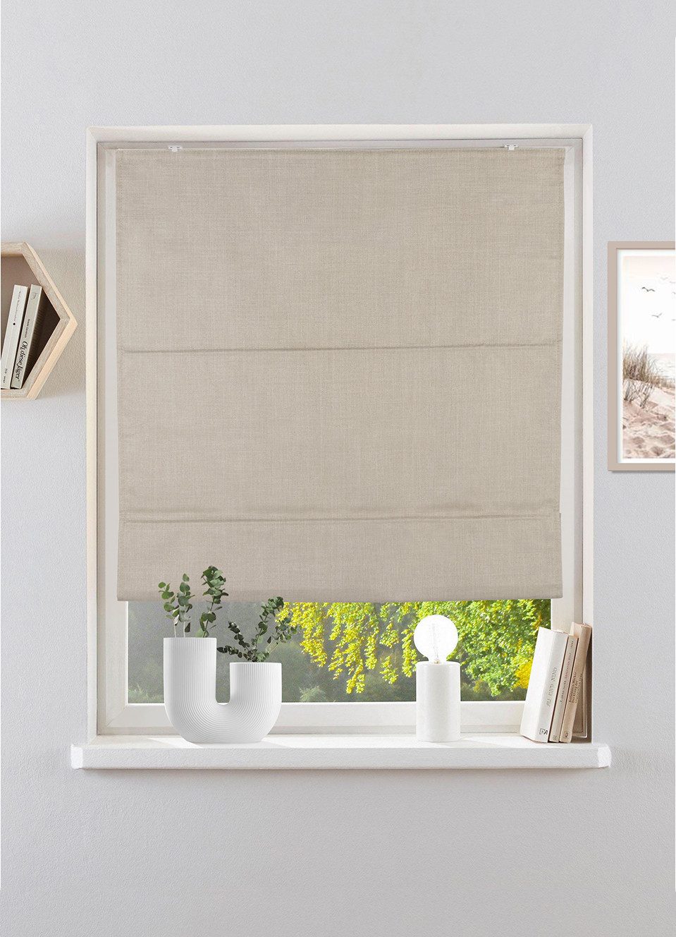 Rollo RIOLA, my home, verdunkelnd, ohne Bohren, freihängend, Klemmfix, Falt günstig online kaufen