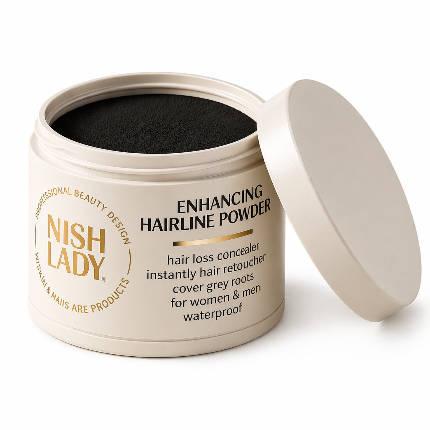 Nishlady Haaransatz-Farbpuder Nishlady Haaransatz-Puder 10 g – 4 Farben
