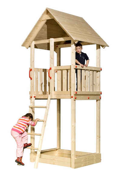 weka Spielturm »Tabaluga Drachenturm mit Satteldach«, BxTxH: 150x165x331 cm