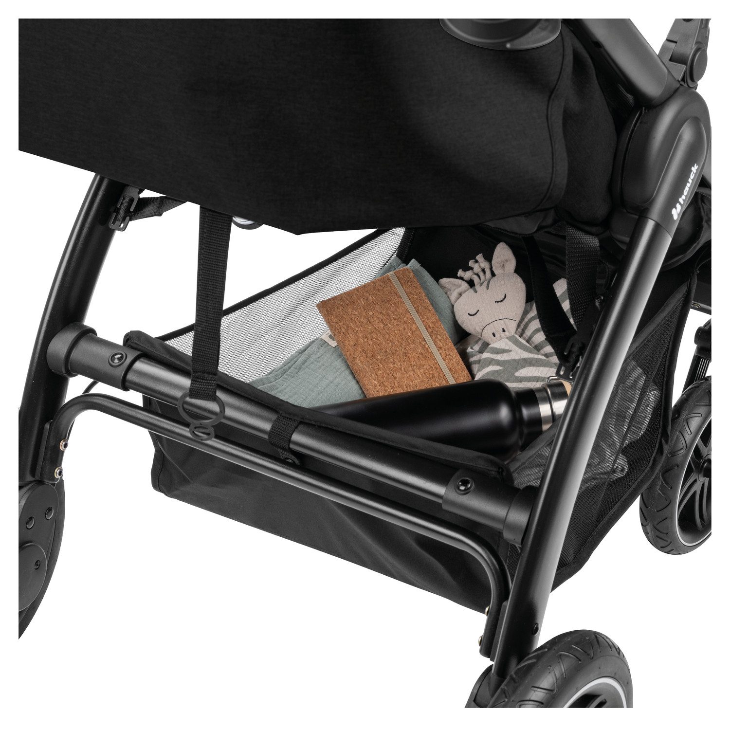 Hauck Kinder-Buggy Uptown, Black Melange, bis 22 kg belastbar