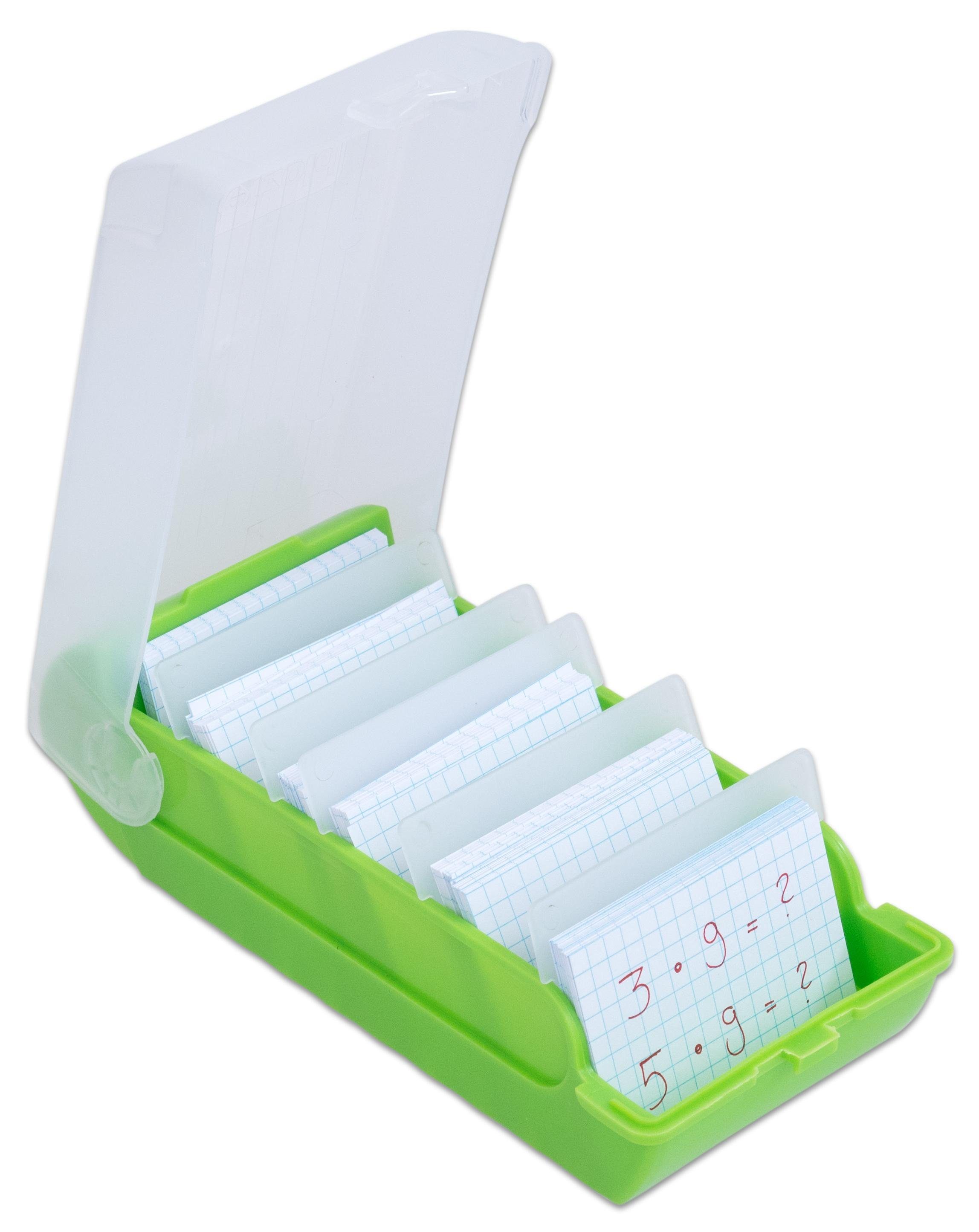 Betzold Karteikasten Karteikasten, DIN A8 - Aufbewahrung Organisation Schule