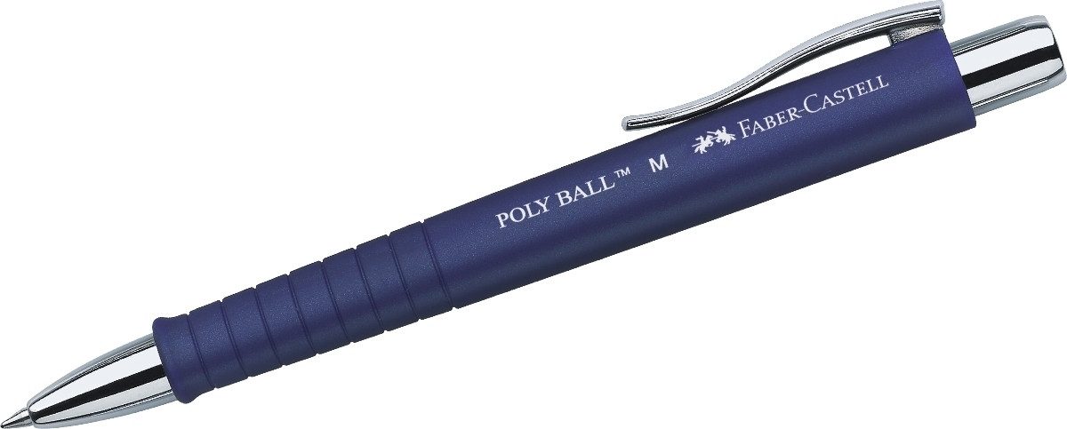 Faber-Castell Kugelschreiber Kugelschreiber Poly Ball blau