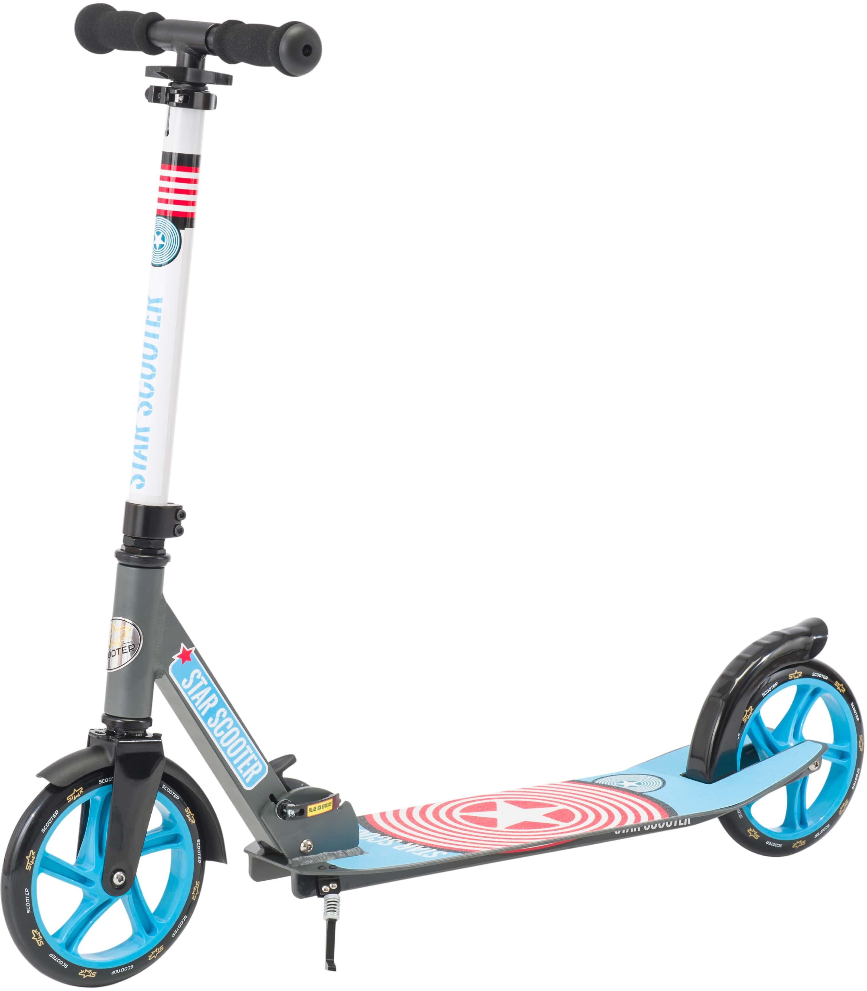 Star-Scooter Cityroller, XXL Trittbrett, Abgesenktes Trittbrett