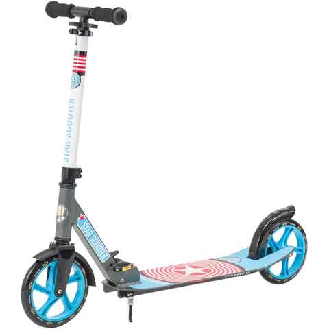 Star-Scooter Cityroller, XXL Trittbrett, Abgesenktes Trittbrett