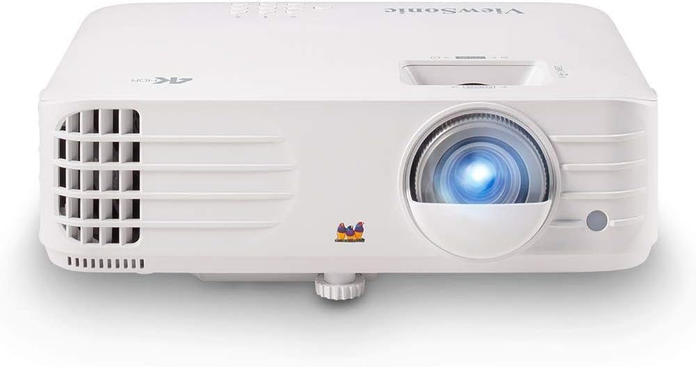 Viewsonic X701-4K UHD Heimkino DLP Portabler Projektor (3200 lm, 12000:1, 3840 x 2160 px, 4K, 2x HDMI, 10 Watt Lautsprecher, 1.1x optischer Zoom, HDR)