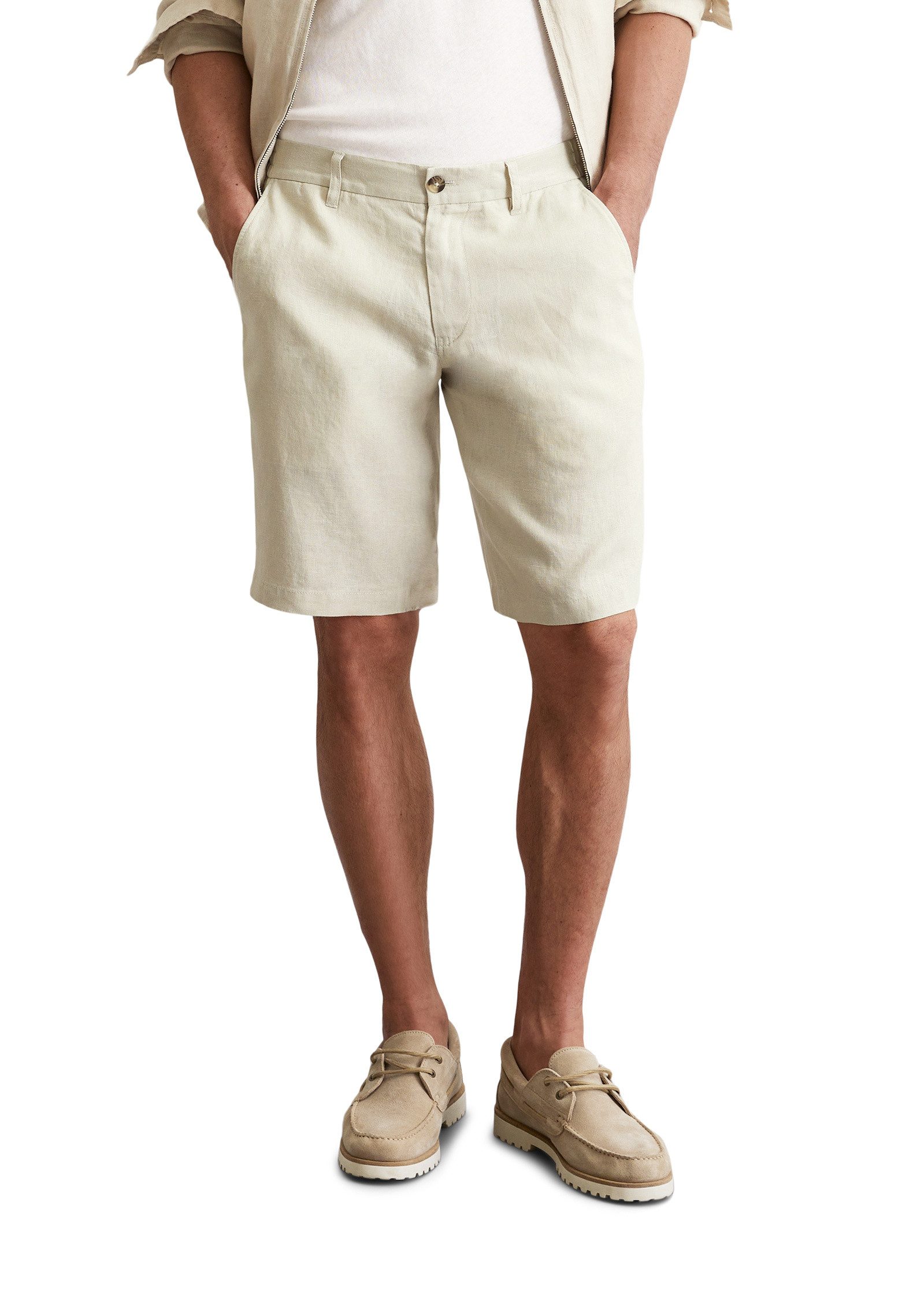 Marc O'Polo Shorts aus reinem Leinen günstig online kaufen