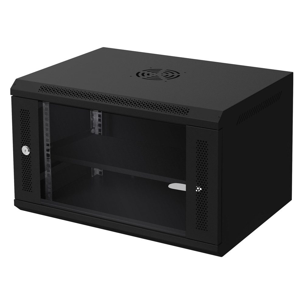 Serverschrank Wandmontage voll montiert Server Gehäuse mit abschließbarer Tür