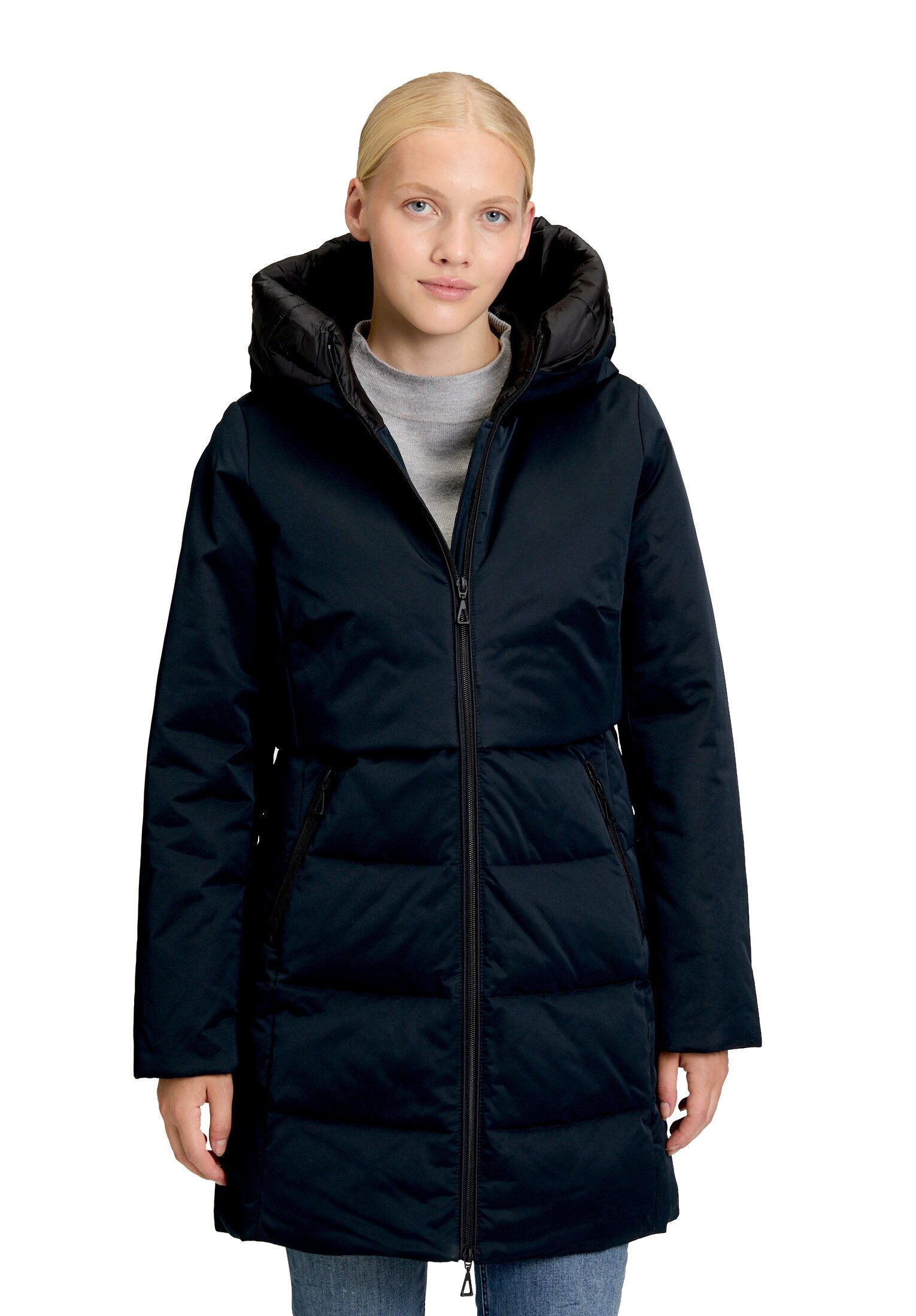 Amber & June Winterjacke Damen mit Kapuze