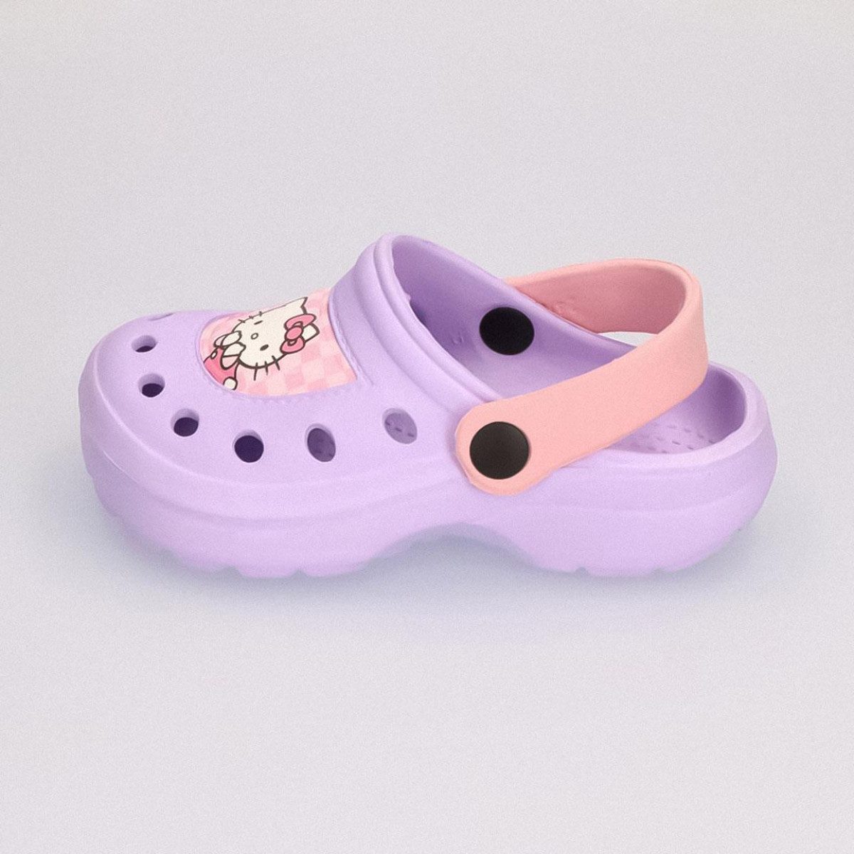Hello Kitty Kinder Badeschuhe wassergeeignet und leicht für Urlaub und Schwimmbad Clog (Set) – Bild 3 von 5