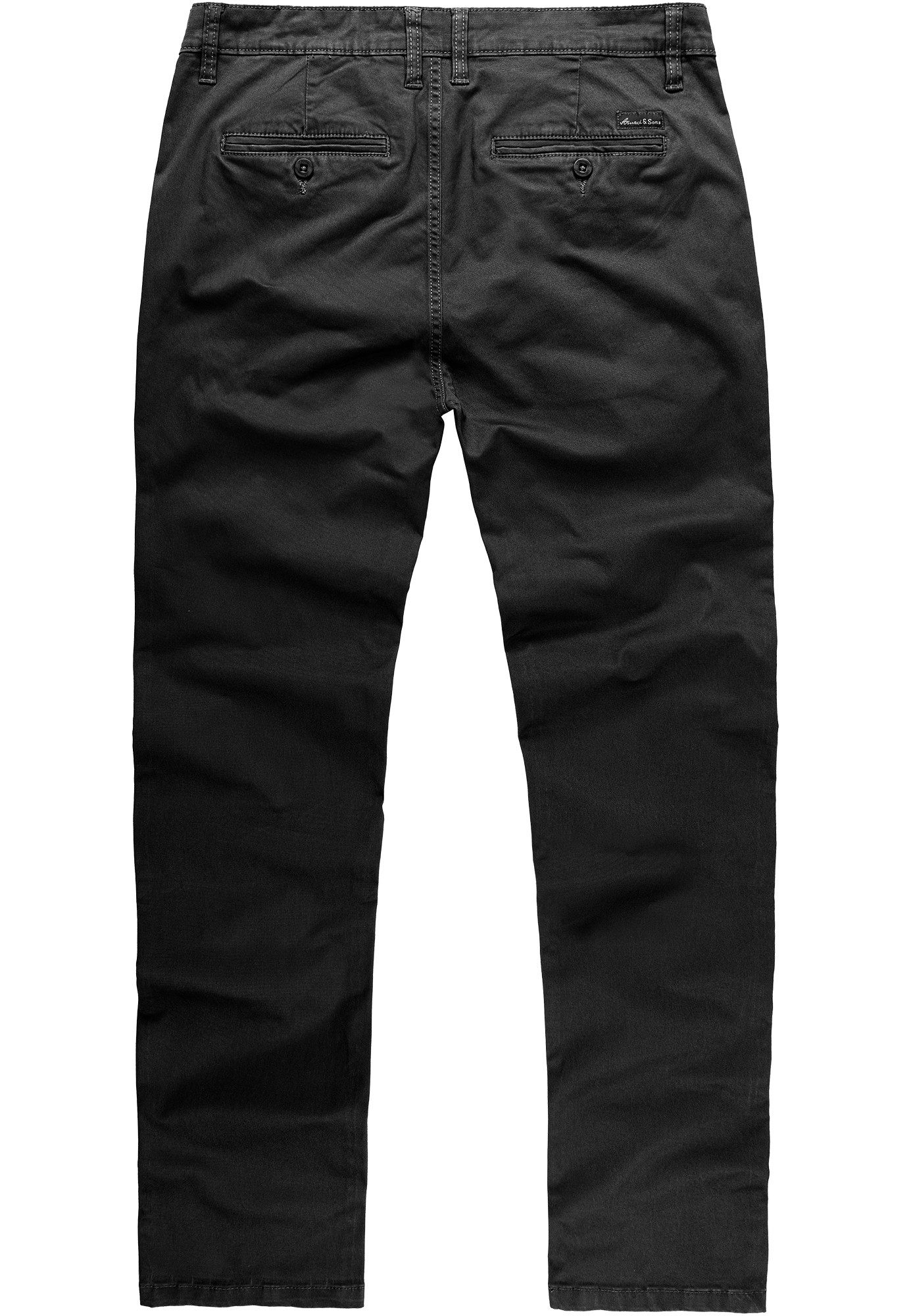 Amaci&Sons Chinohose WASHINGTON Slim Fit Chino mit Stretch Herren Regular Slim Stretch Chino Hose Fit – Bild 5 von 5