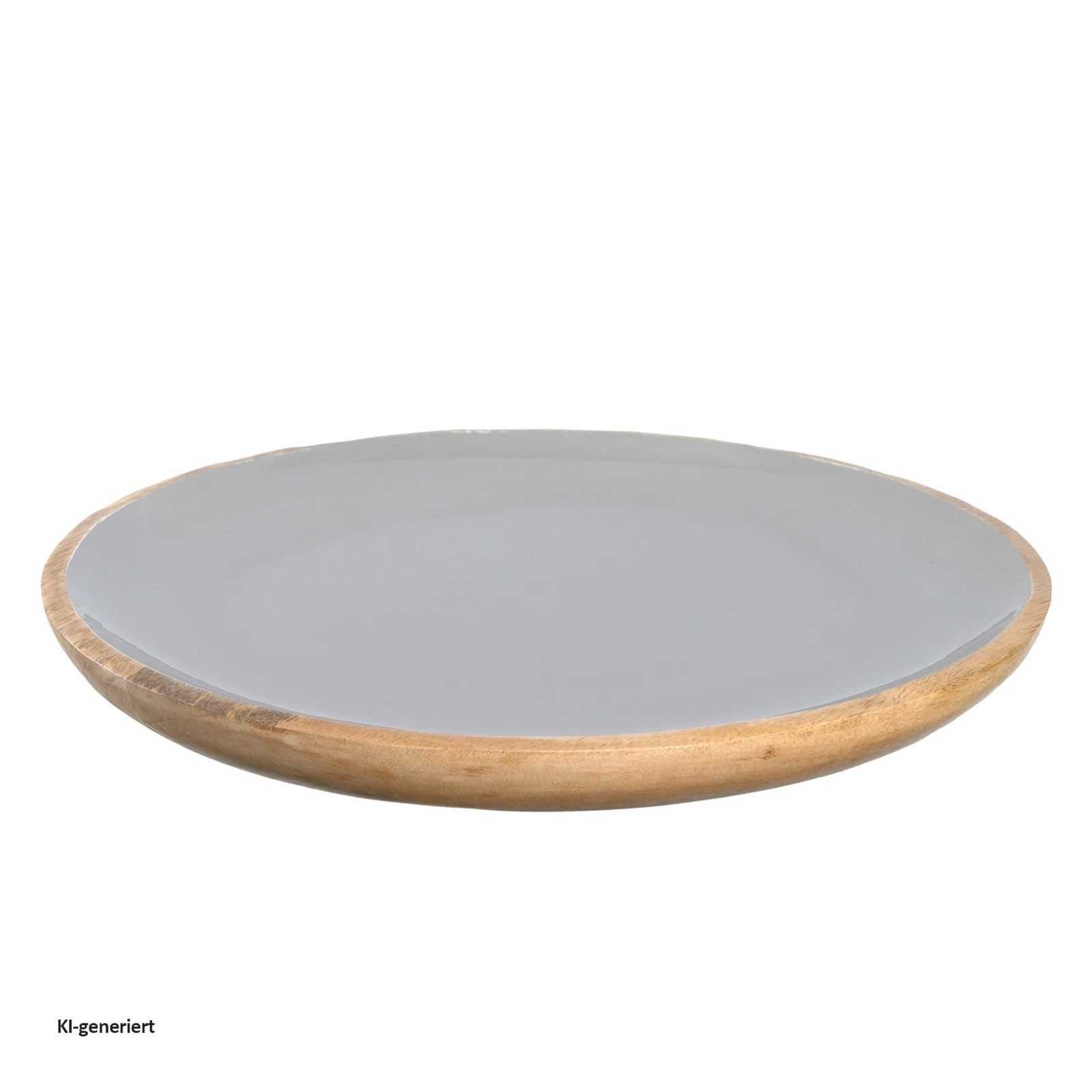 LEONARDO Servierplatte Mangoholzteller Ø 26 cm Garda, Holz, (1-tlg), Servierplatte Dekoschale