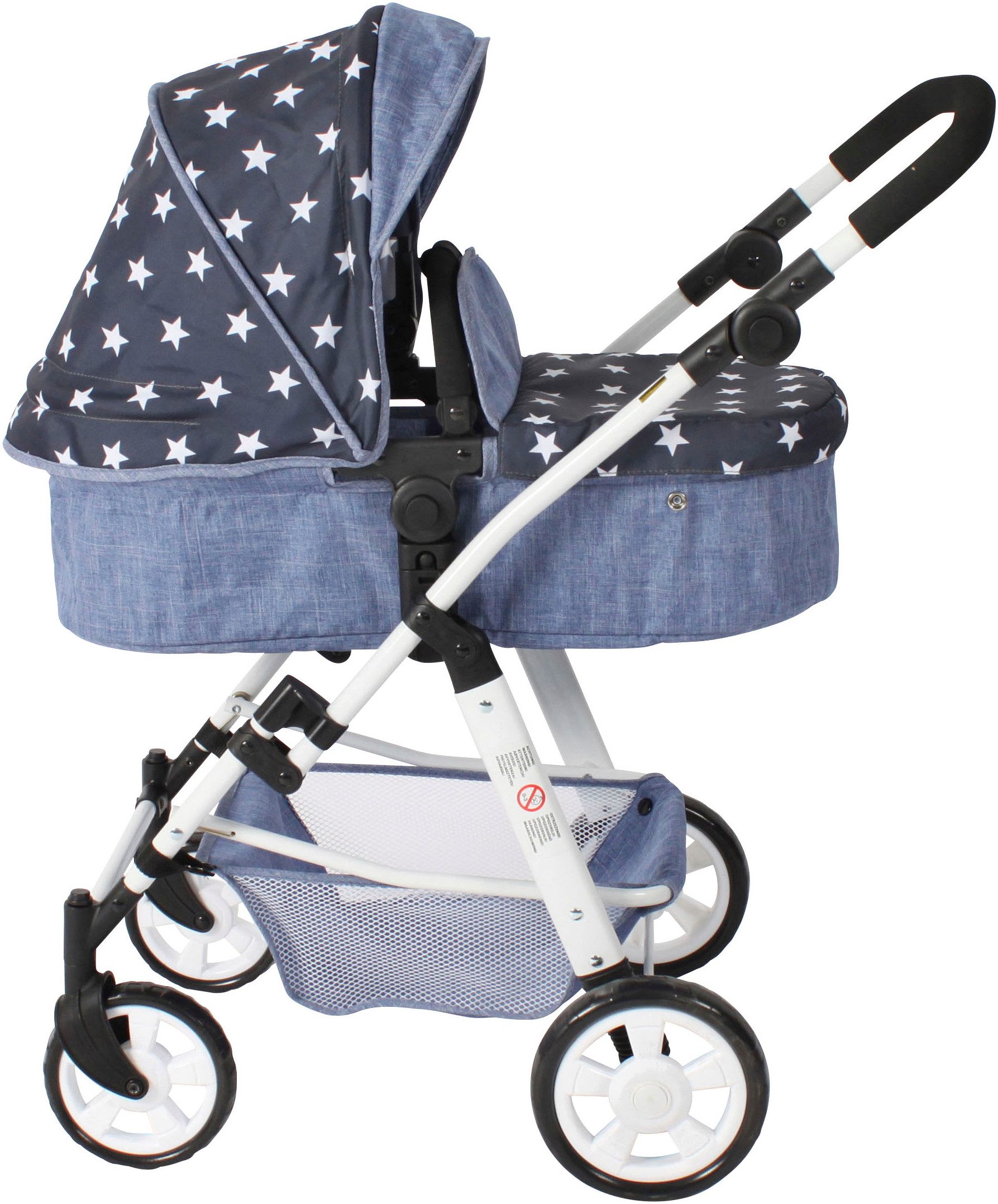 CHIC2000 Kombi-Puppenwagen Nele, Sternchen, zusammenklappbar günstig online kaufen