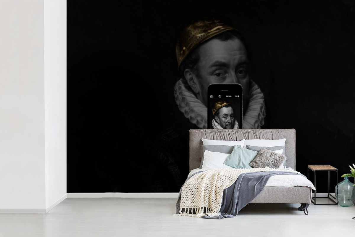 MuchoWow Fototapete Wilhelm von Oranien Kinderzimmer, Wallpaper St), (6 Thomasz - Tapete Wohnzimmer, Schlafzimmer, - für Vinyl Selfie, Adriaen bedruckt, Matt