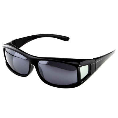 ActiveSol SUNGLASSES Sonnenbrille Überzieh-Sonnenbrille Classic, Herren polarisierte, UV-Schutz, Mit Seitenfenster