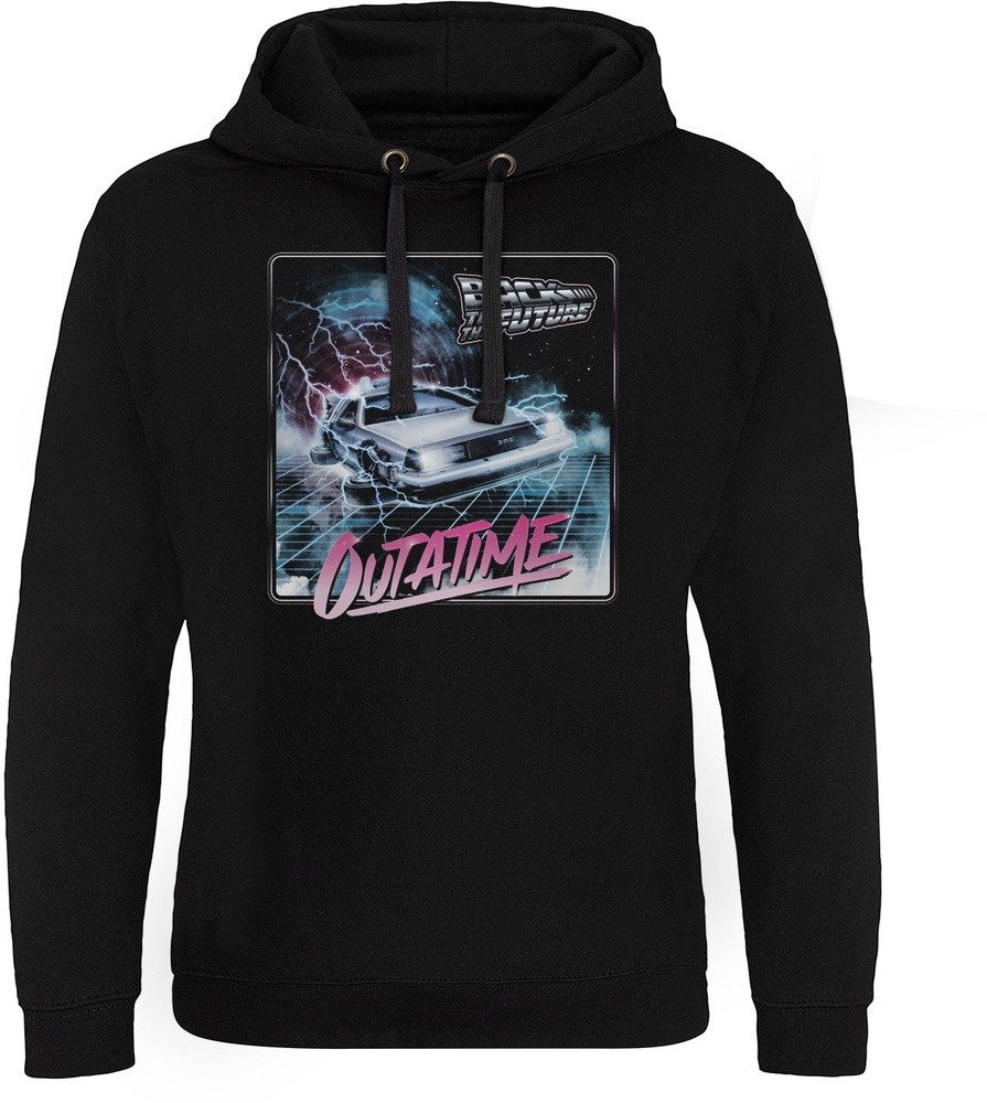 Back to the Future Hoodie Back To The Future - 80's Outatime Epic Hoodie