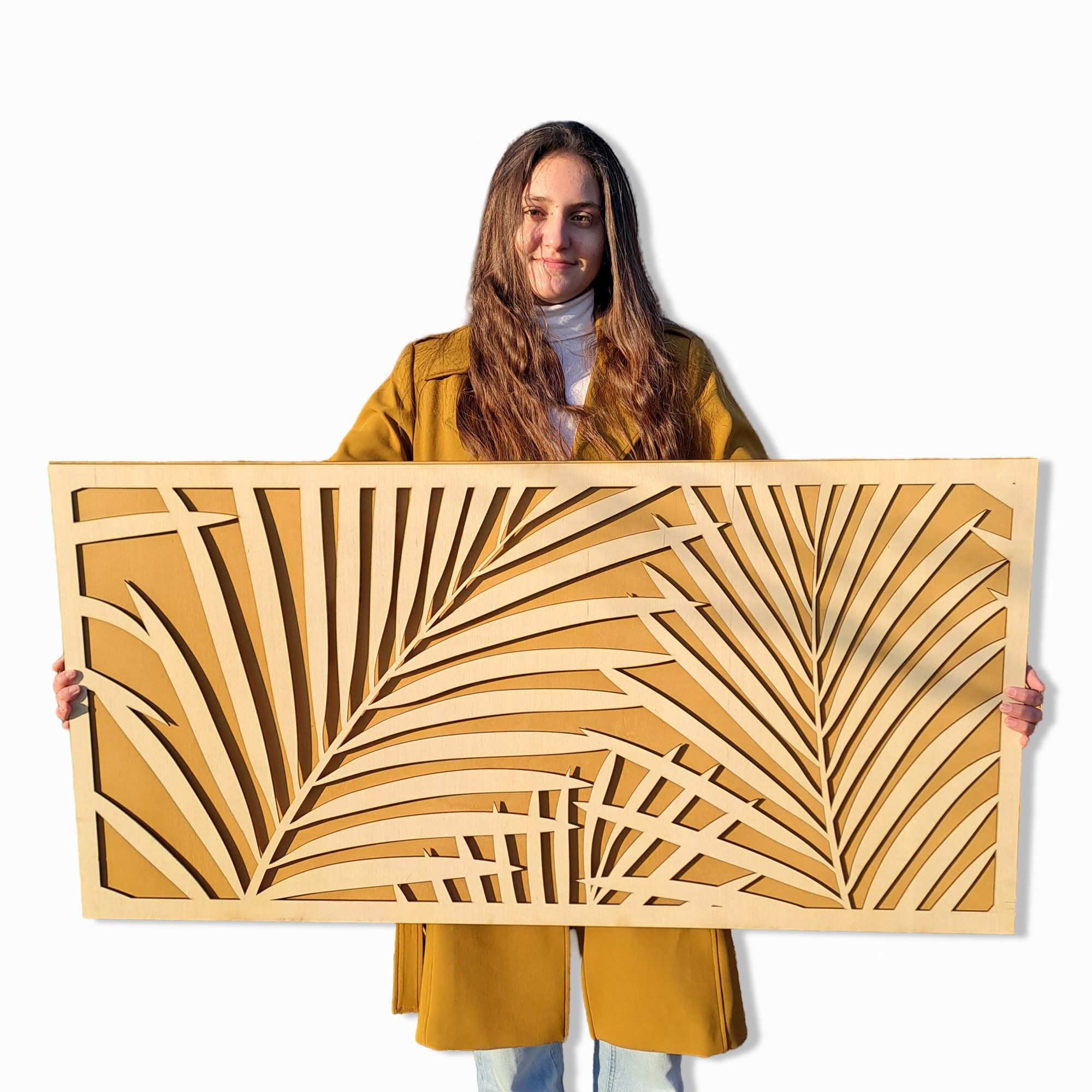ORNAMENTI Wanddekoobjekt 3D WANDDEKO, Palmen, Blätter, günstig online kaufen