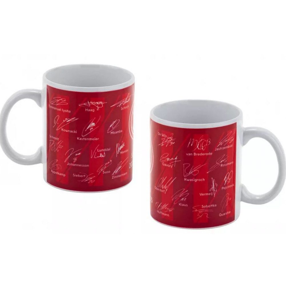 Fortuna Düsseldorf Becher Fortuna Düsseldorf Tasse Unterschriften 2024-25, Keramik