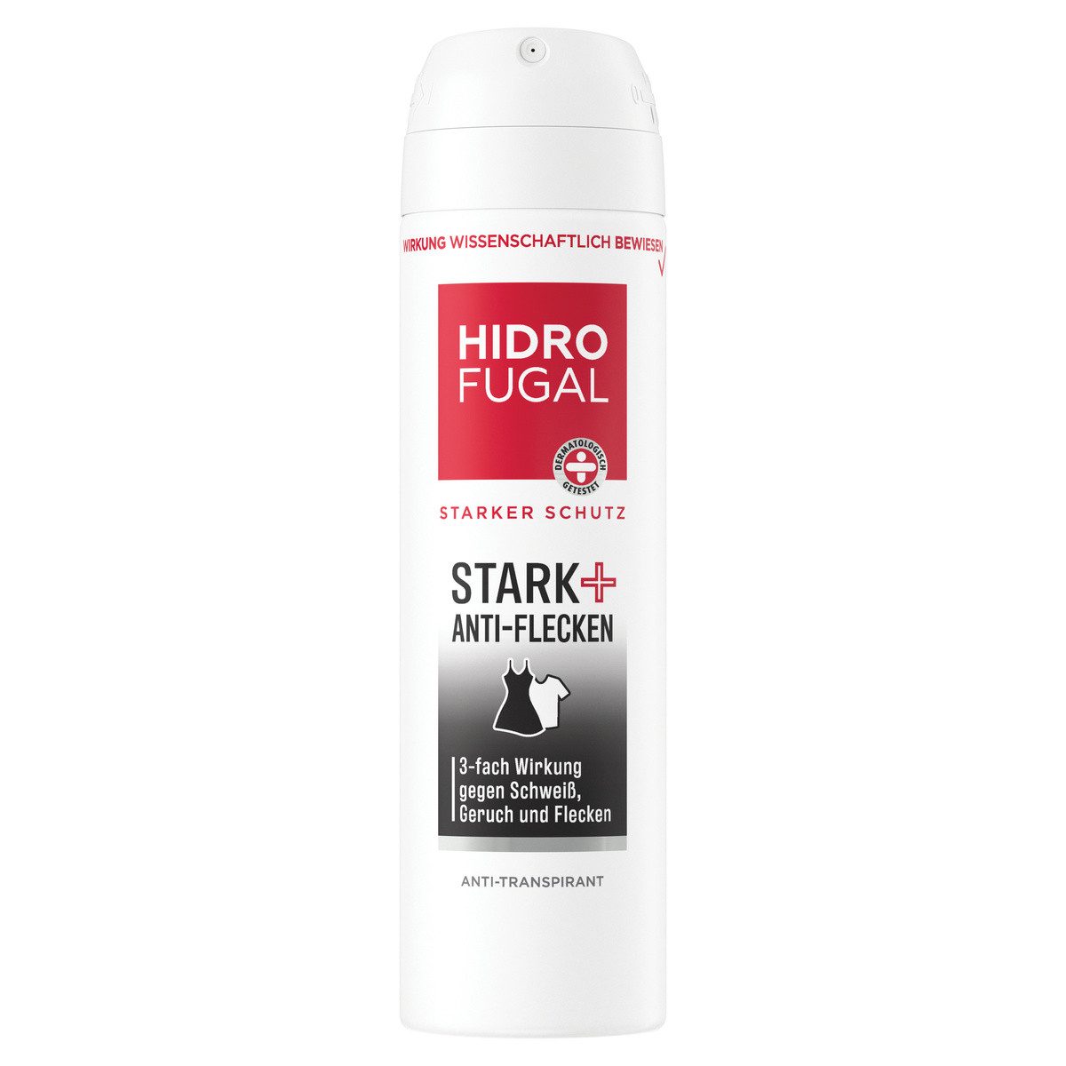 Hidrofugal Deo-Spray HIDROFUGAL Stark + Anti-Flecken 4 x 150 ml, Set, 4-tlg.
