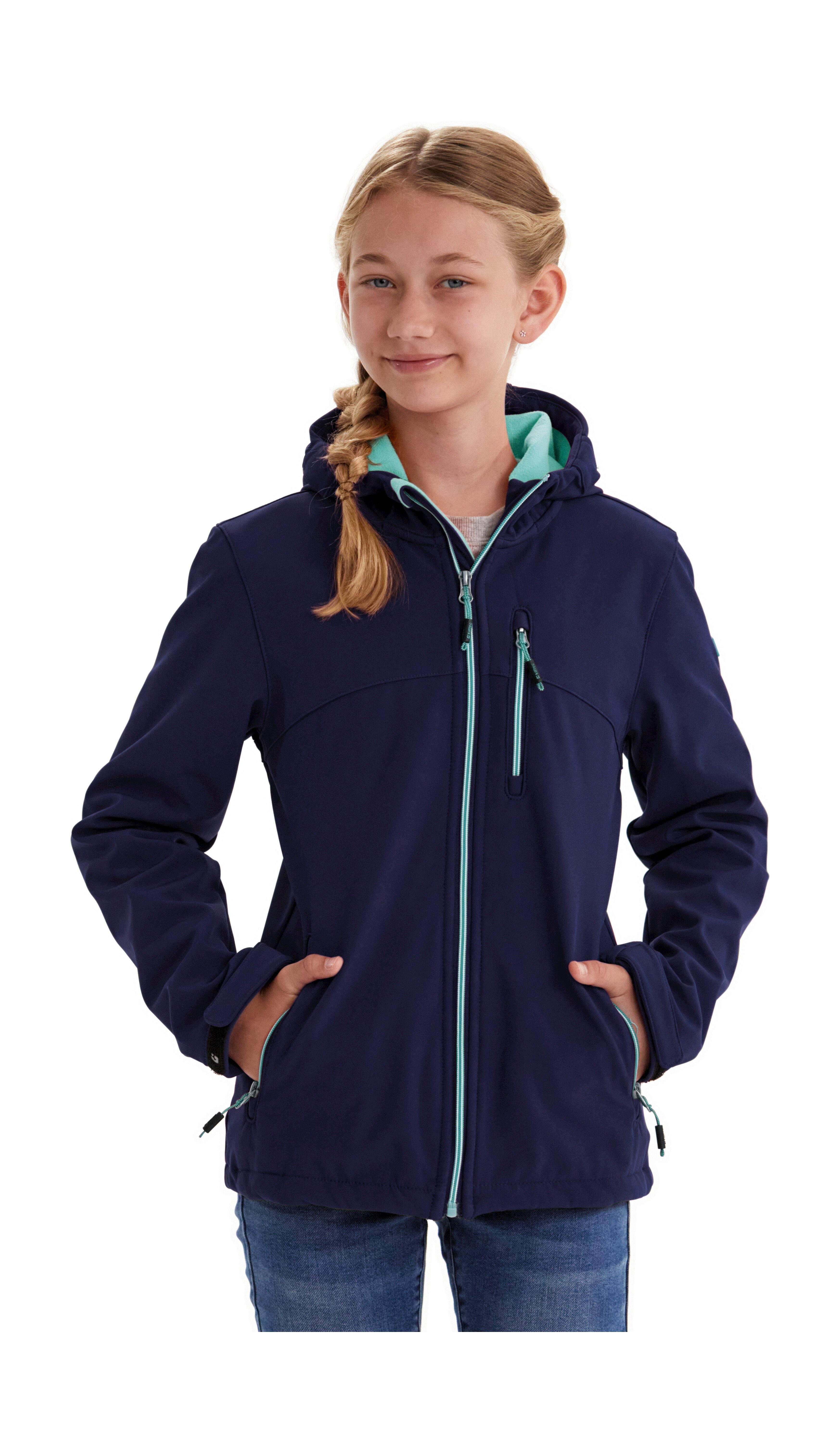 Softshelljacke Killtec navy Girls Softshelljacke