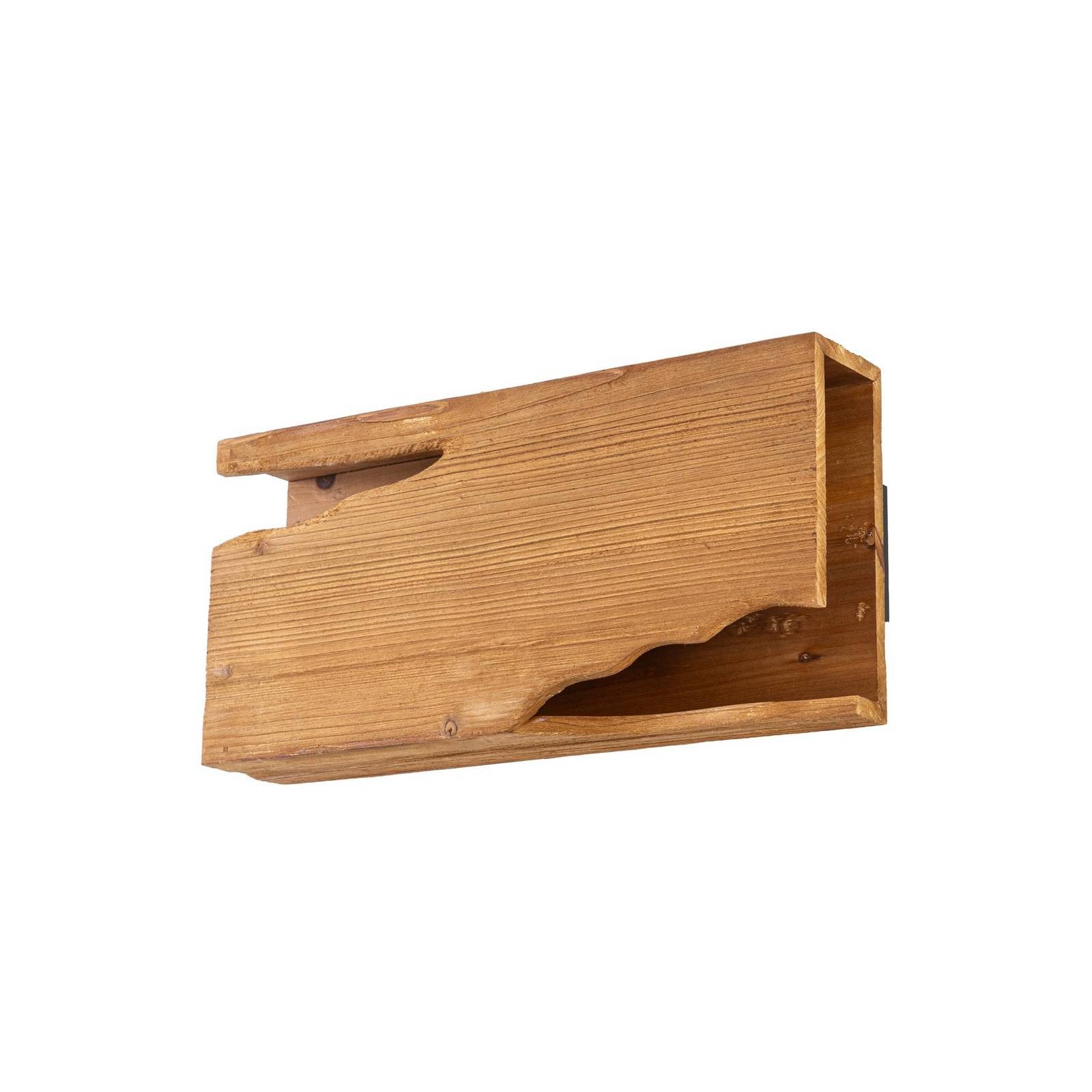 Lucande Wandleuchte Tarry, Holz IP20, 2 x 10 W LED