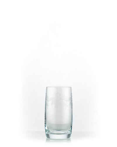 Crystalex Longdrinkglas Ideal Panto Longdrinks 6er Set, Kristallglas, Pantografie