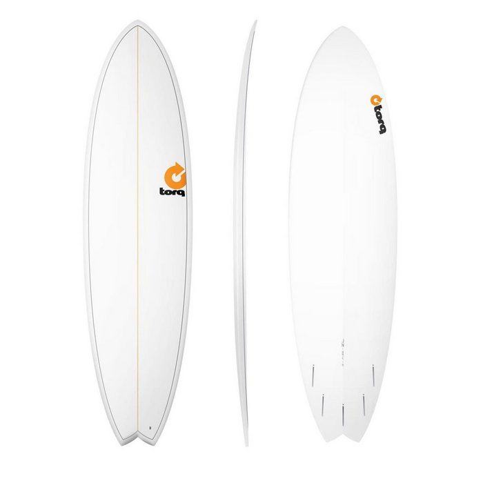 TORQ Wellenreiter Surfboard TORQ Epoxy TET 7.2 MOD Fish Pinlines Fishboard (Board)