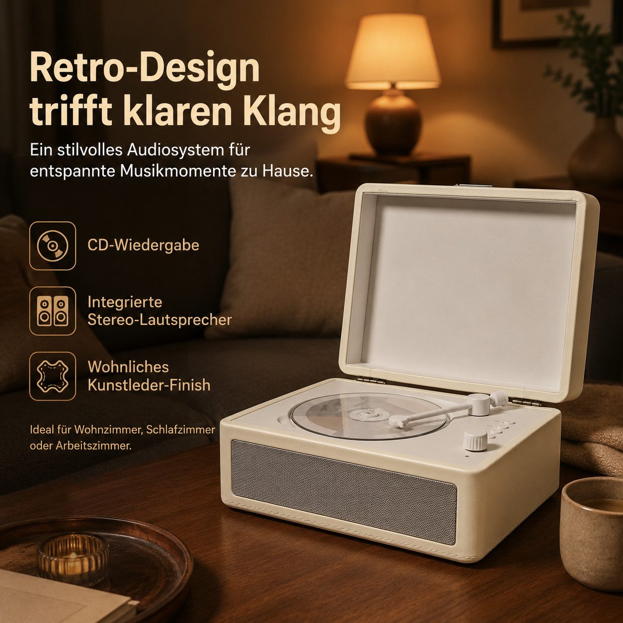 Tekoo Tragbarer CD-Player Bluetooth mit Akku, Sanyo Laser & USB CD-Player (Bluetooth, Bluetooth 5.0, Sanyo Laser-Einheit, AUX-Eingang/Ausgang)