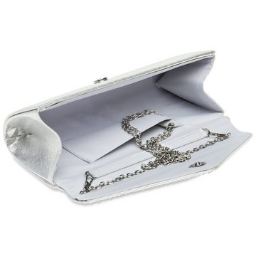 Caspar Clutch TA422 elegante Damen Clutch Tasche mit Strass Dekor