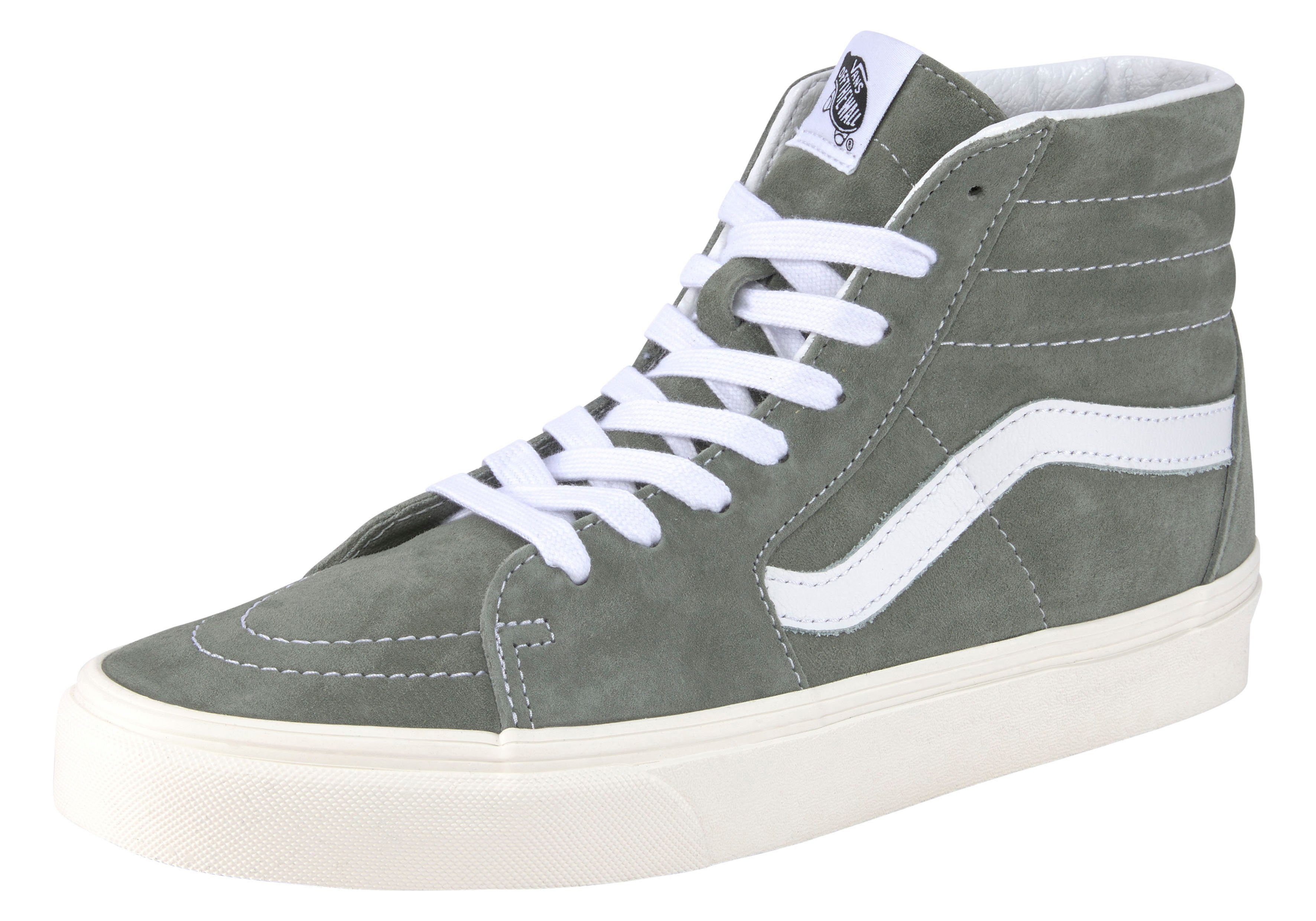 Vans SK8-Hi lässig Ein sportliche der Outfits Ferse, für an wahrer mit Allrounder Logobadge Sneaker