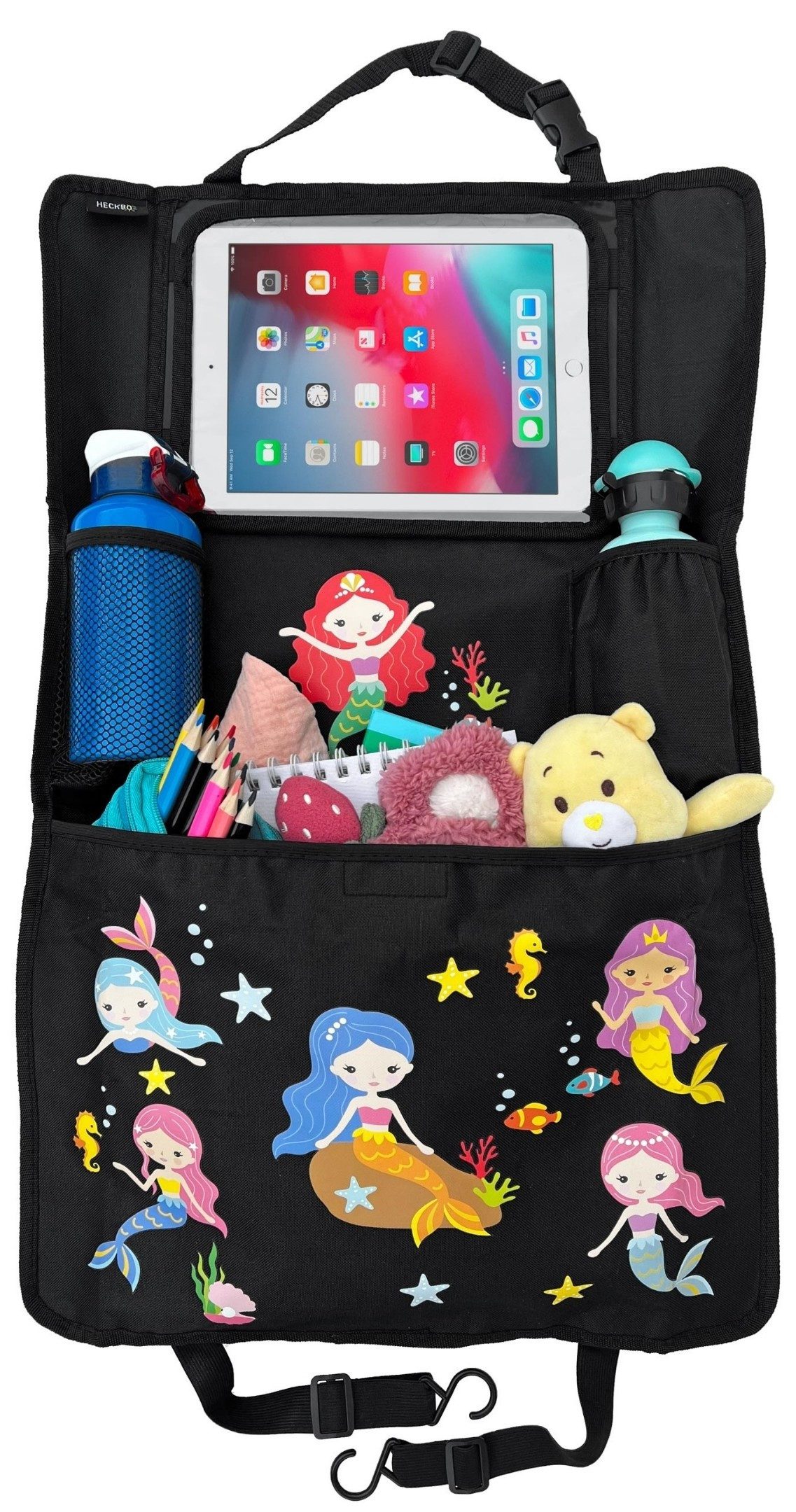 HECKBO Rücksitzorganizer Kinder Auto Organizer Meerjungfrau (1-tlg)