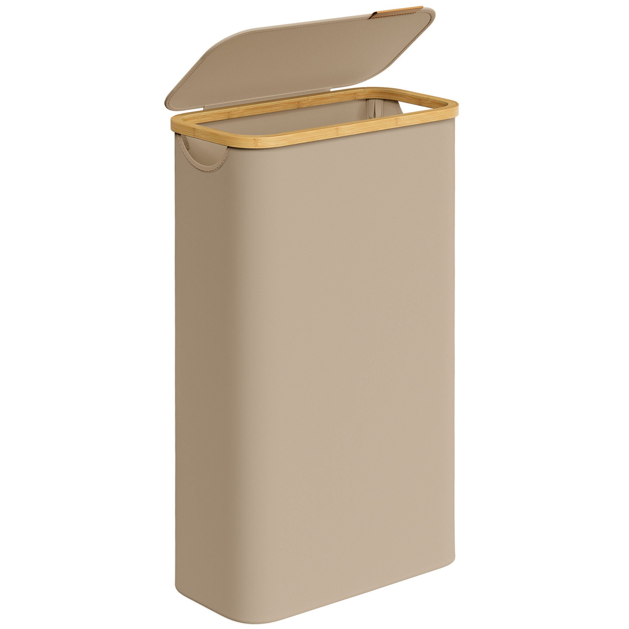 SONGMICS Wäschekorb, Wäschekorb mit Deckel, Wäschesammler 65 L, herausnehmb günstig online kaufen