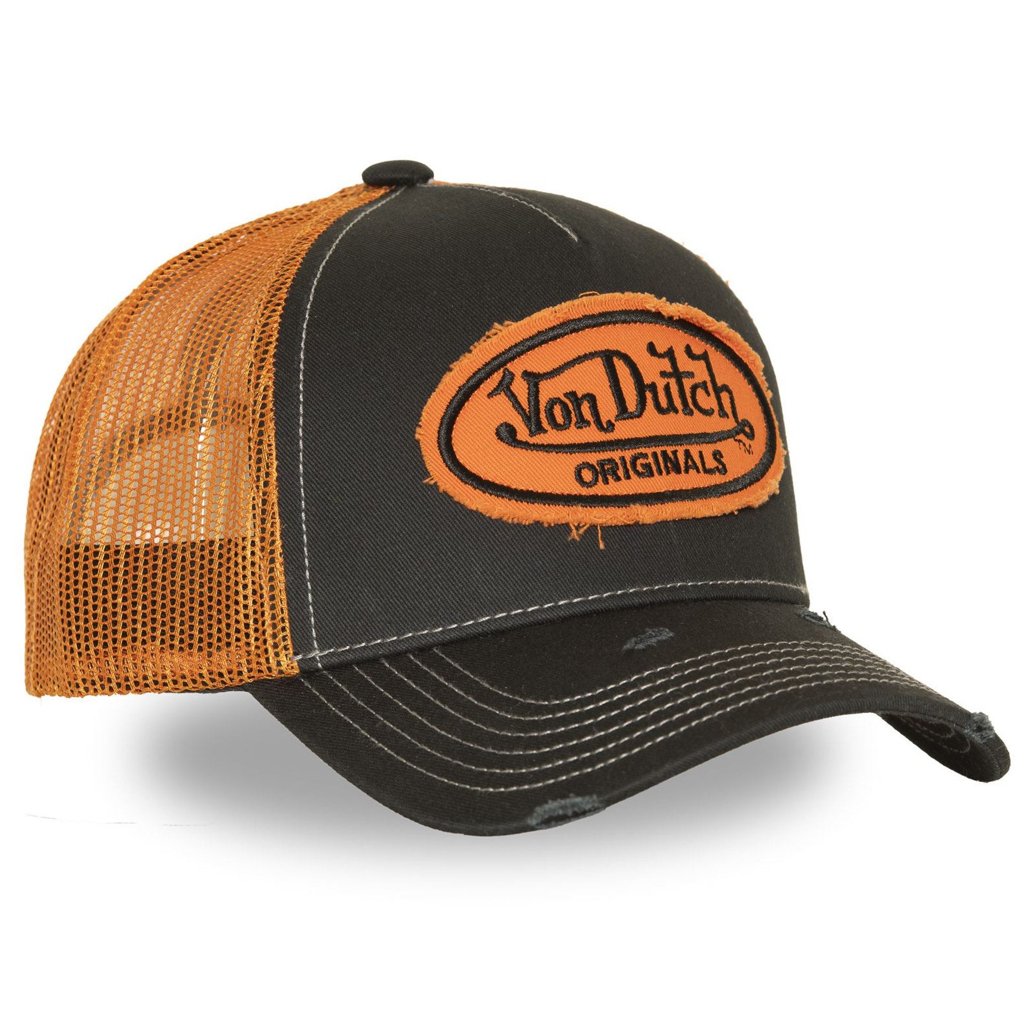 Von Dutch Trucker Cap Von Dutch Originals Trucker Cap - URBAN USED Effects (Basecap, Basecap, Meshcap, Trucker Kappe) Used-Look