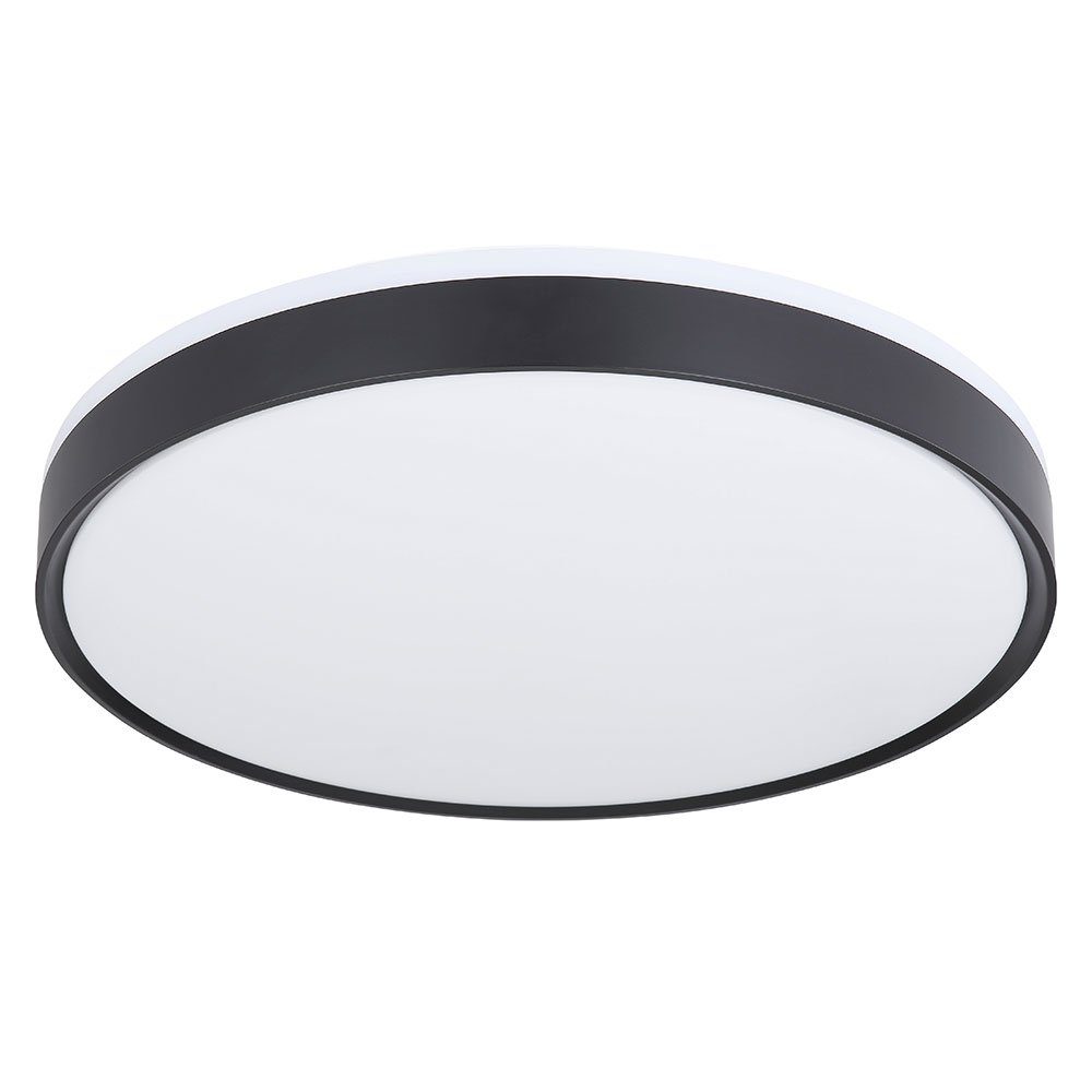 etc-shop LED Deckenleuchte, LED-Leuchtmittel fest verbaut, Warmweiß, Neutralweiß, Tageslichtweiß, Deckenlampe dimmbar mit Fernbedienung