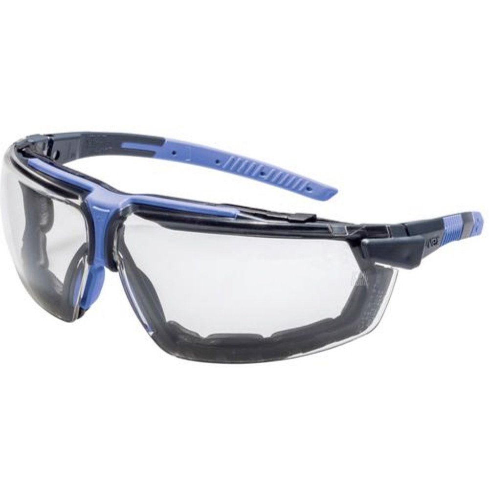 Uvex Arbeitsschutzbrille uvex i-3 9190180 Schutzbrille inkl. UV-Schutz Blau, Grau DIN EN 166, D