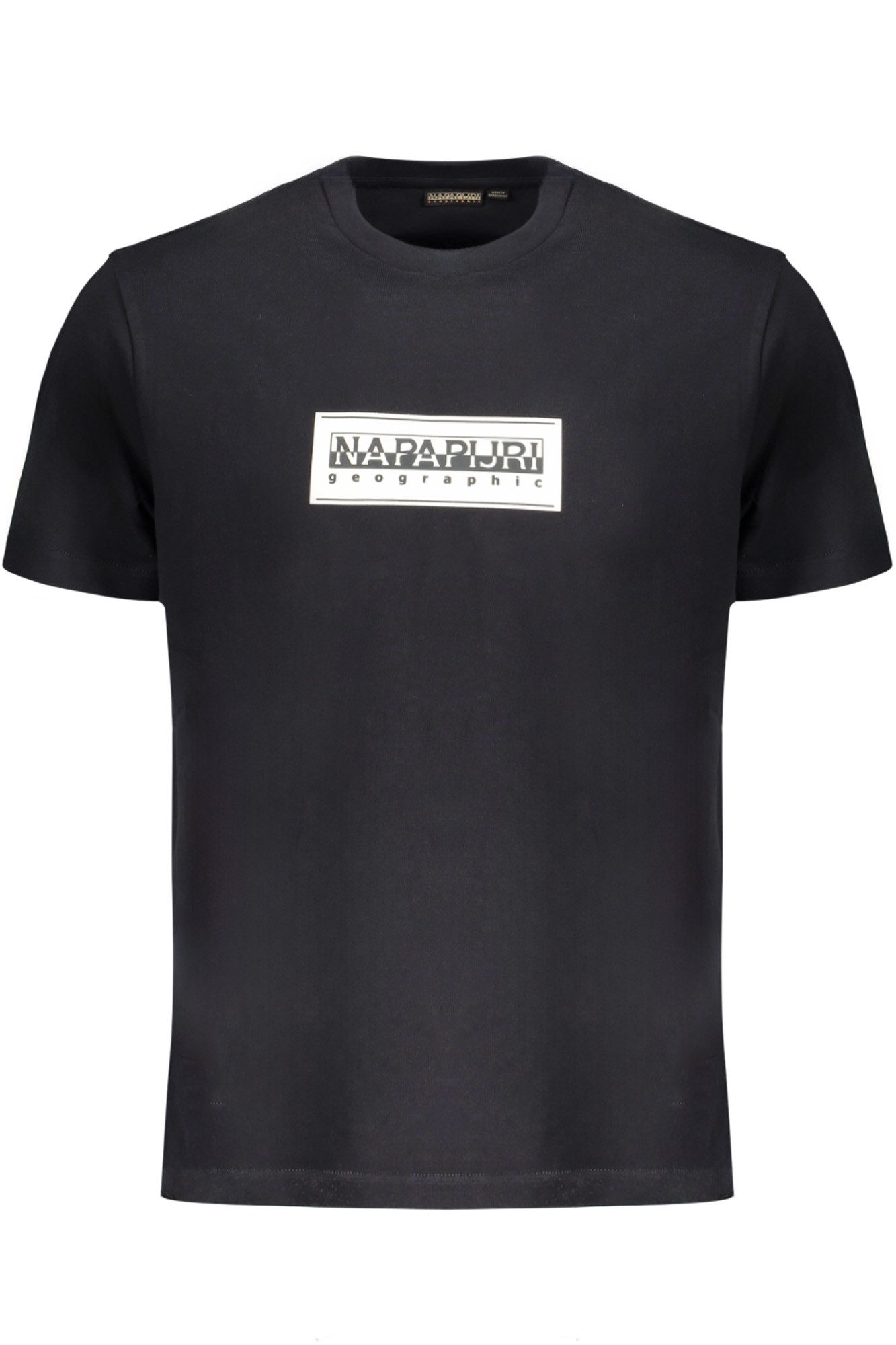 Napapijri T-Shirt Herren Kurzarm T-Shirt Schwarz günstig online kaufen