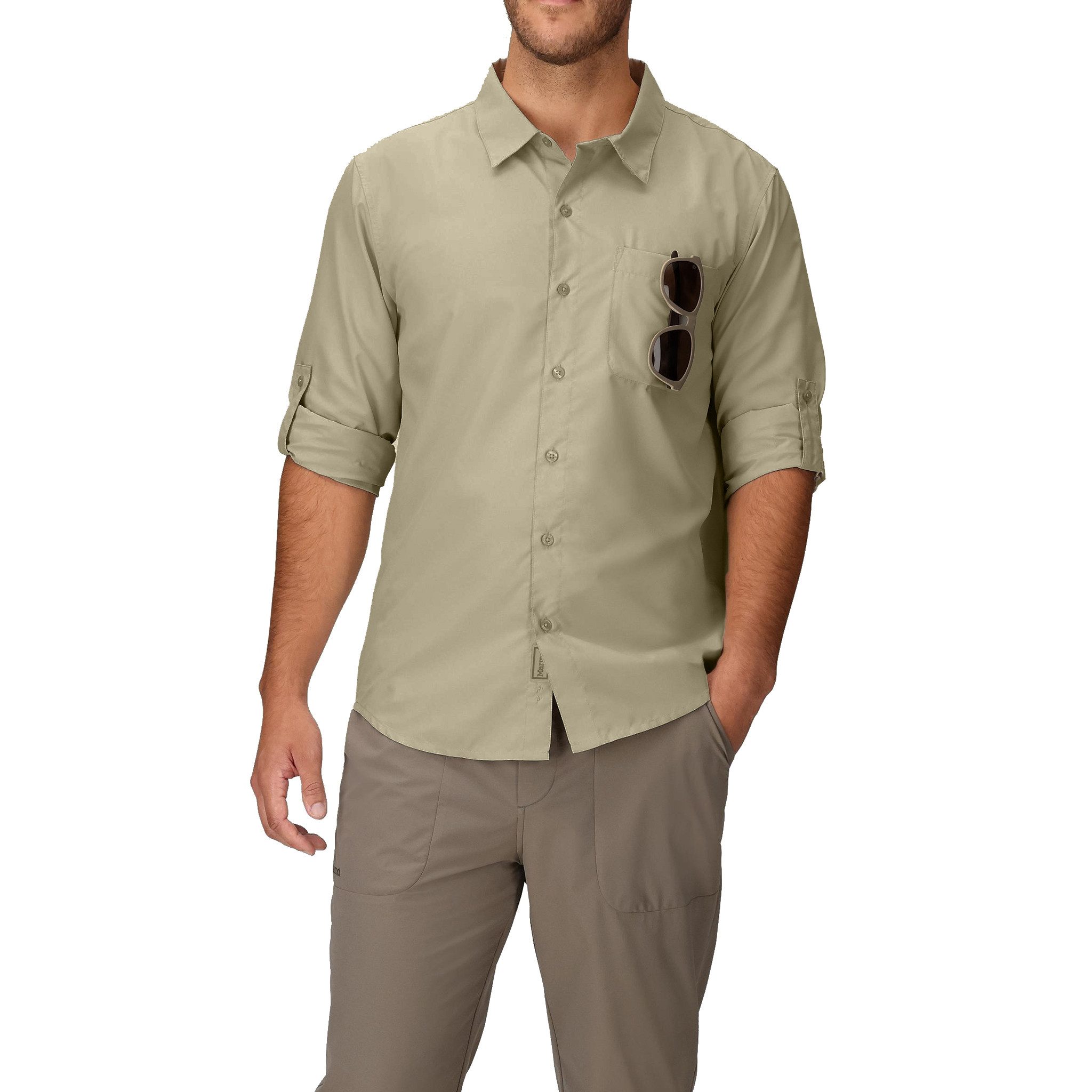 Marmot Outdoorhemd AirExchange UPF 40 Long-Sleeve mit praktischer Brusttasche