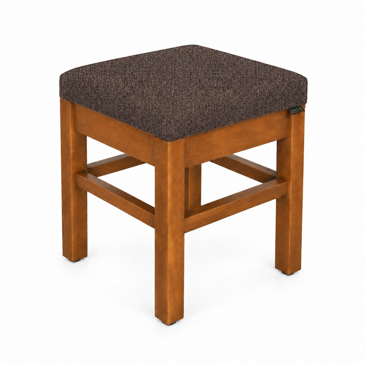 einrichtungsdesign24 Sitzhocker Schwerlasthocker Alexander Rustikal – Robuster Sitzhocker für Senioren