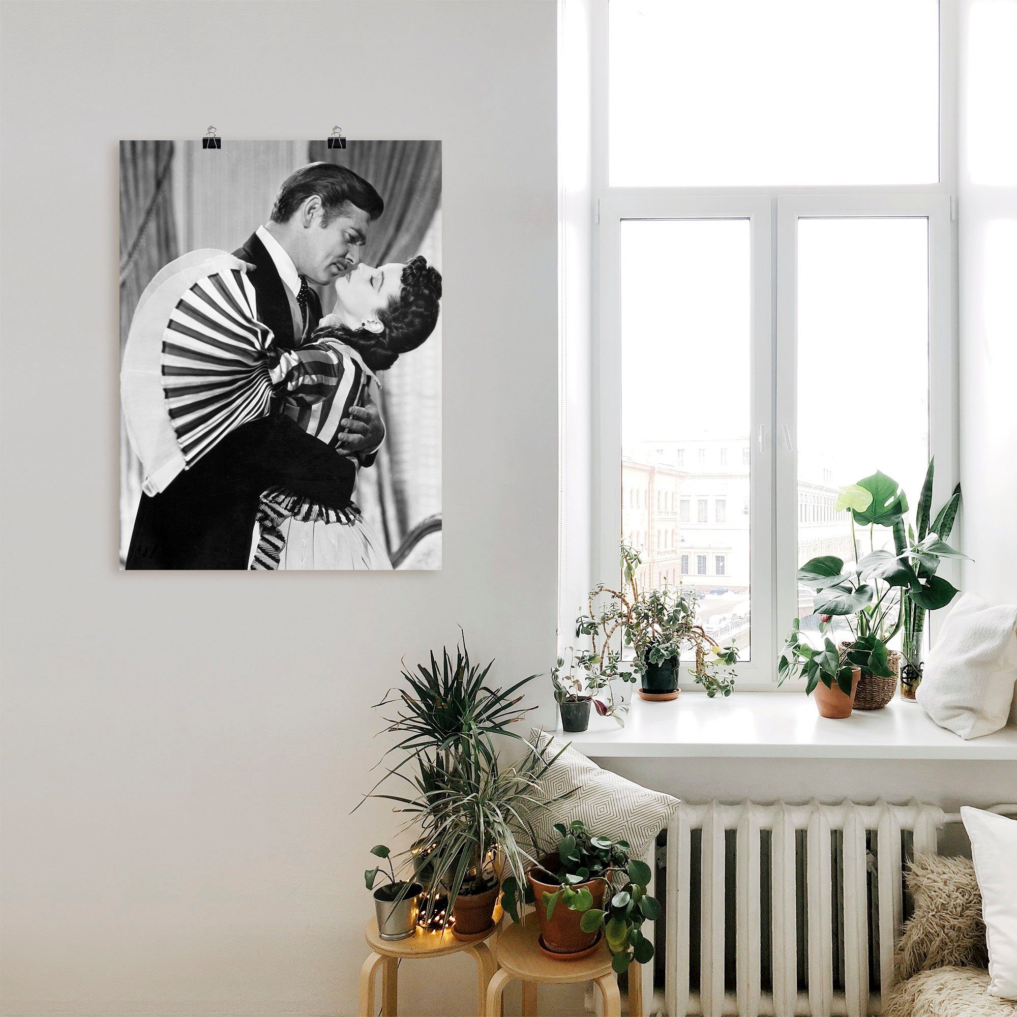 Artland Wandbild »Vom Winde verweht 1939 III«, Film (1 Stück), in vielen Größen & Produktarten -Leinwandbild, Poster, Wandaufkleber / Wandtattoo auch für Badezimmer geeignet-kaufen